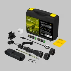 Armytek Viking Pro Extended Set / Warm / Fully Equipped Set For Tactical Tasks: Flashlight, Two 18650 Li-ion Batteries, Magnetic Usb Charger, Magnetic Mount, Magnetic Remote Switch, Two Color Filters - Lommelygte Armytek Viking Pro Extended Set / Warm / Fully Equipped Set For Tactical Tasks: Flashlight, Two 18650 Li-ion Batteries, Magnetic Usb Charger, Magnetic Mount, Magnetic Remote Switch, Two Color Filters - Lommelygte