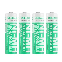 Deltaco Ultimate Nimh Rechargeable Lr6/aa Size 1900mah 4pack (sg) - Batteri Deltaco Ultimate Nimh Rechargeable Lr6/aa Size 1900mah 4pack (sg) - Batteri