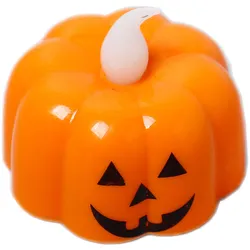 Muto Halloween Græskar 4,5 cm LED-lys - Led-lys Muto Halloween Græskar 4,5 cm LED-lys - Led-lys