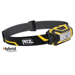 PETZL ARIA 1R - Black / Yellow - Pandelampe PETZL ARIA 1R - Black / Yellow - Pandelampe