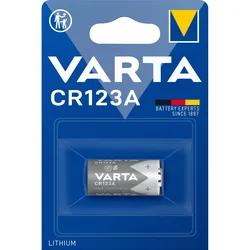 Varta Professional Lithium Cr123a 1 Pack (b) - Batteri Varta Professional Lithium Cr123a 1 Pack (b) - Batteri